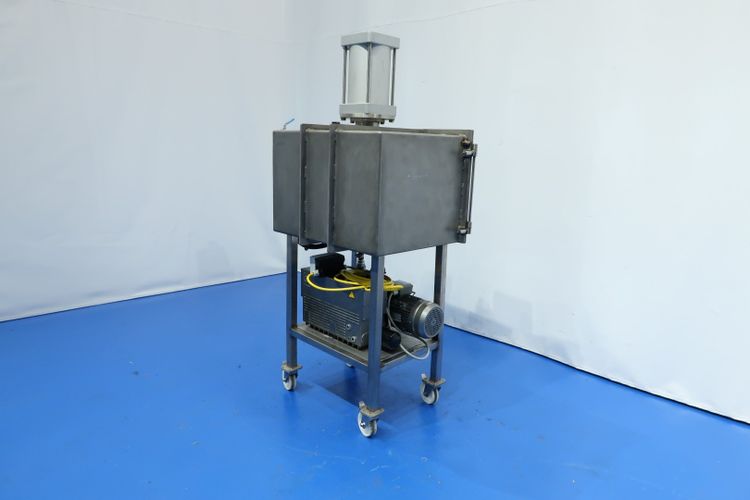 Pilot vacuum cheese press
