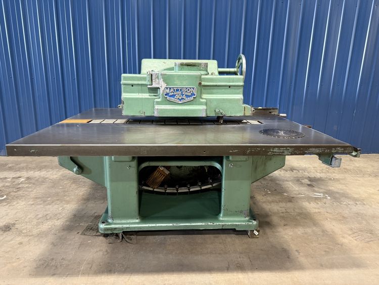 Mattison 404 Straight Line Saw