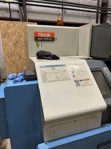 Mazak T-Plus Cnc 4,750 RPM DUAL TURN 20 2 Axis