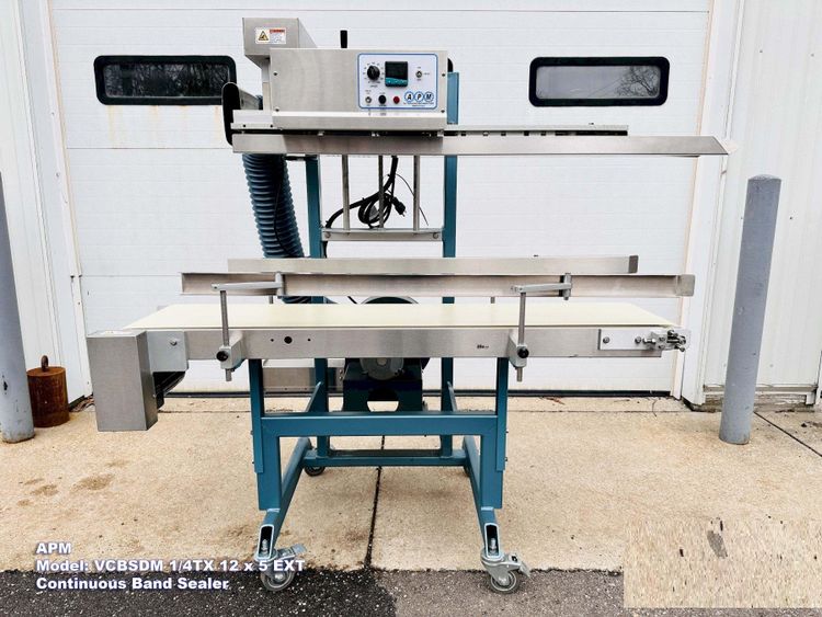 APM VCBSDM-1/4TX 12 x 5EXT Continuous Horizontal Band Sealer