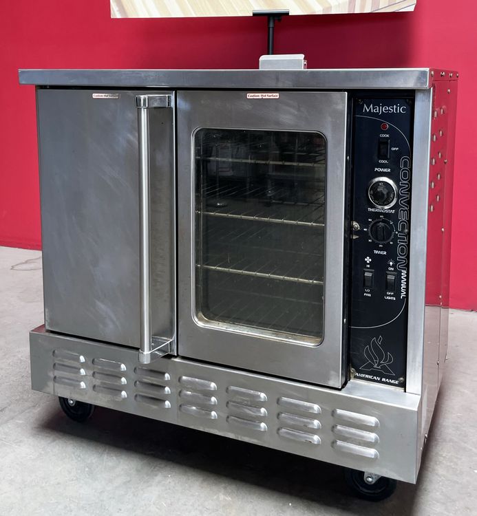 American Range MSD1G Single Deck Commercial NAT Gas Convection Baking Oven