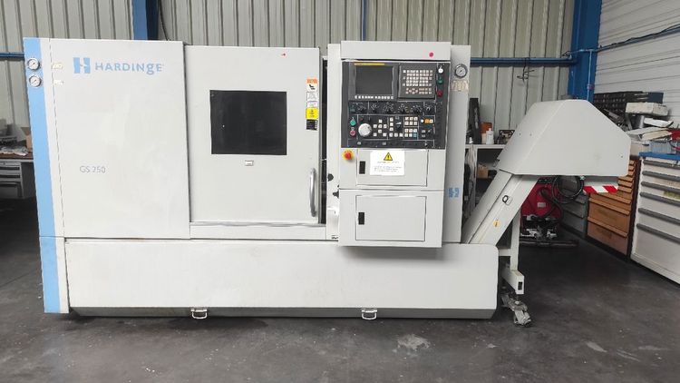 Hardinge CN Fanuc Oi-TD 3500 rpm GS 250 2 Axis