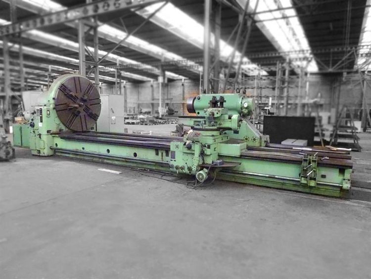 Skoda Engine Lathe 280 rpm SR Ø 2000 x 6000 mm