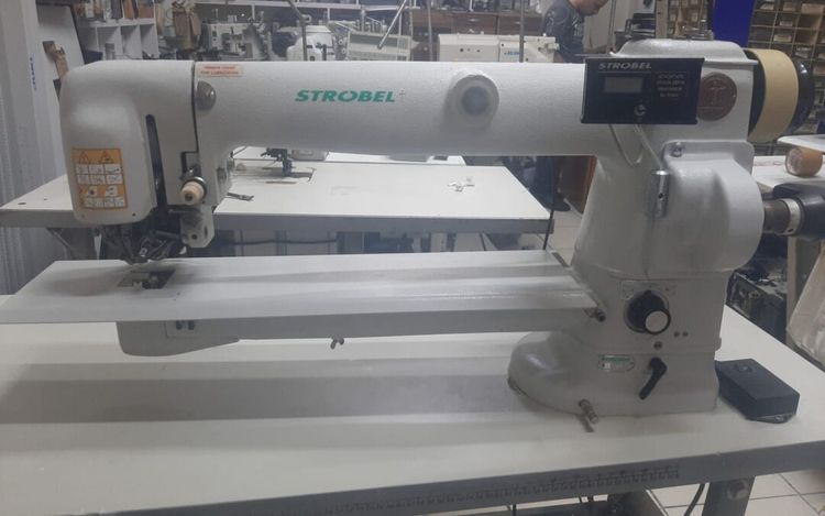 Bausch and Strobel 3100 D Blindstitch Longarm Machine with Direct Drive with Efka dc Motor