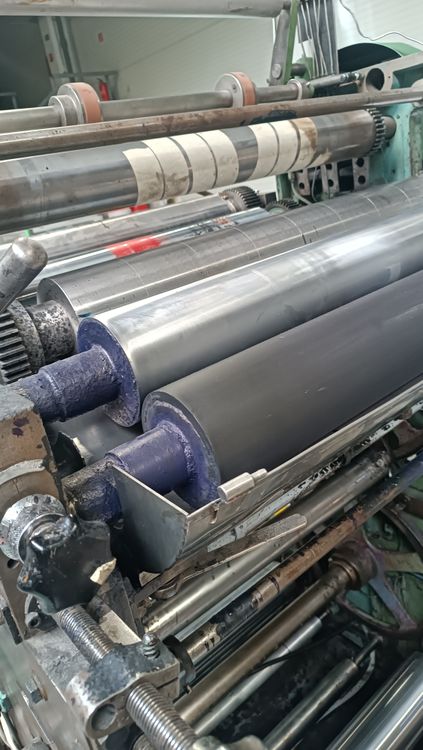 W&H Matador 30 w/ QMS 4 col. paper bag machine- in operation