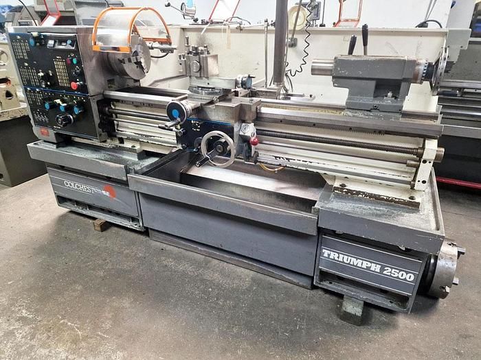 Colchester STRAIGHT BED CENTRE LATHE 2500 rpm TRIUMPH VS2500 15" x 50"