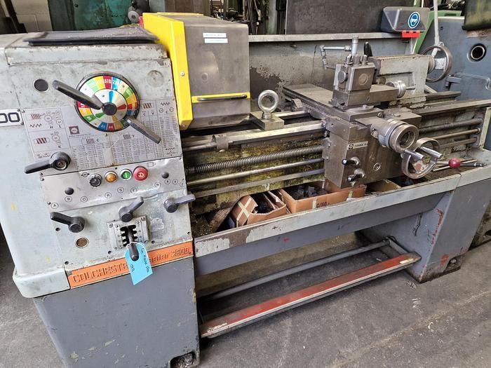 Colchester ENGINE LATHE 2500 rpm MASTER 2500 13" x 40" GAP BED CENTRE LATHE