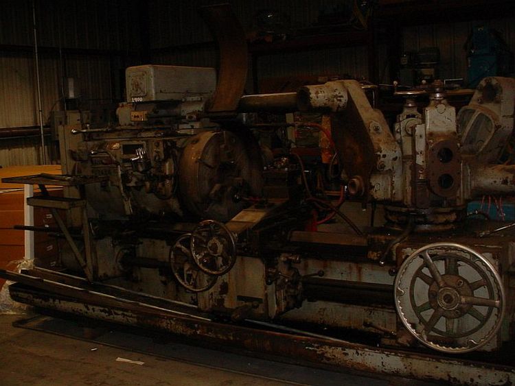 Warner & Swasey Engine Lathe Variable 4A M1500