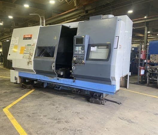 Mazak Mazatrol Fusion 640T CNC 1,500 RPM SLANT TURN 450  2 Axis