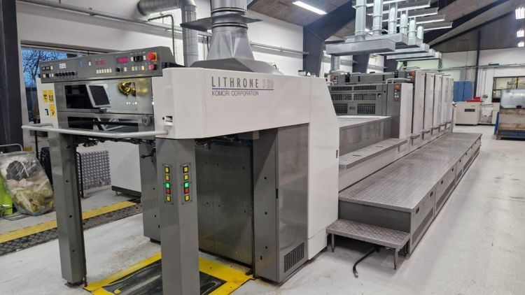 Komori LS 529+LX HUV 530x750 mm