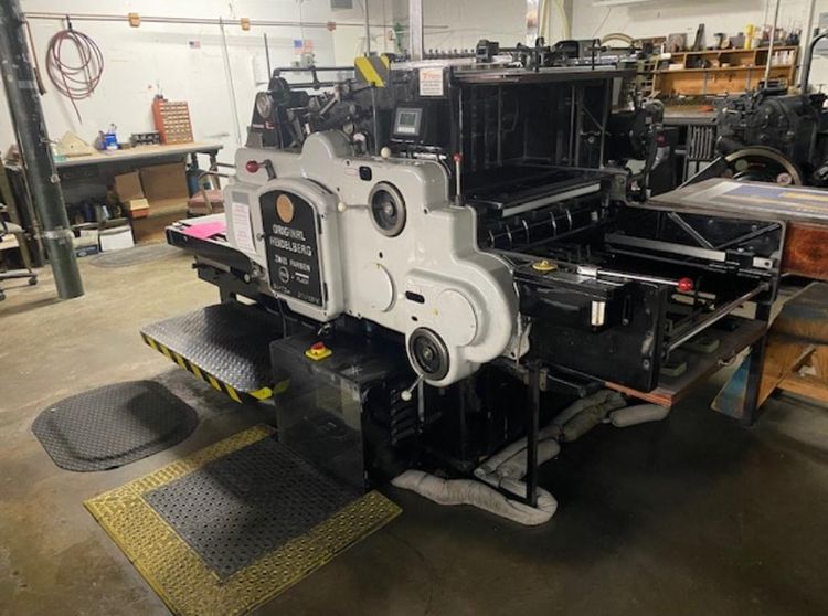 Heidelberg S Cylinder Press