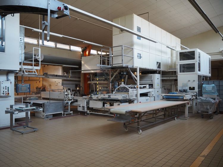 Online auction bakery machinery