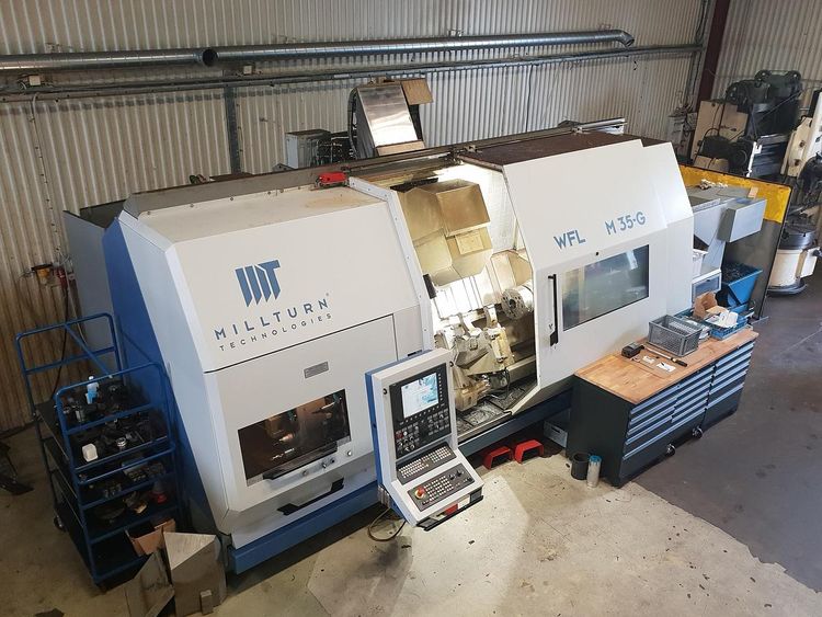 WFL Siemens Sinumerik 840 D 9000 rpm M35-G 4 Axis