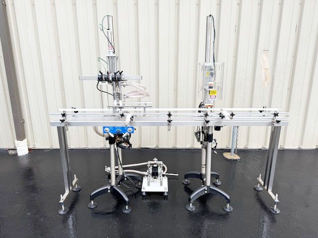 Inline Filling Systems (IFS) Semi-Auto Inline Bottle Rinser, Filler & Capper