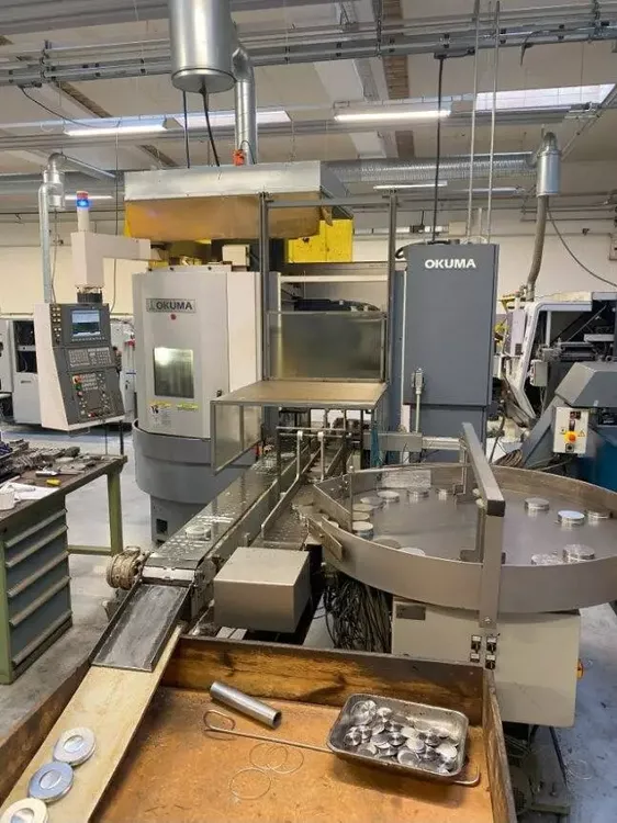 Okuma OSP-100L 4000 rpm Vturn LVT 300-M 2 Axis