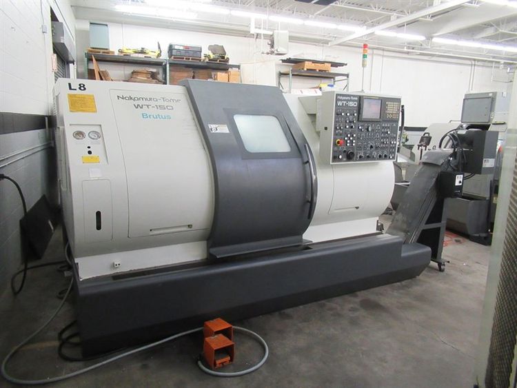 Nakamura FANUC 18ITB CNC CONTROL 5000 RPM Model	WT 150MMY 5  Axis