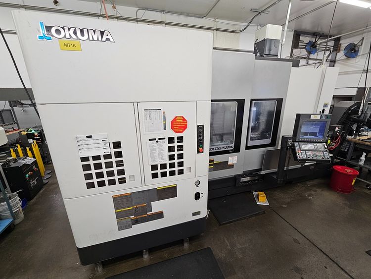 Okuma CNC CONTROL 5,000 RPM Multus U3000 8 Axis
