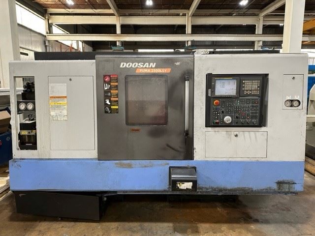 Doosan FANUC 18i-TB CONTROL 3500 RPM INFRACORE PUMA 2500 LSY 3 Axis