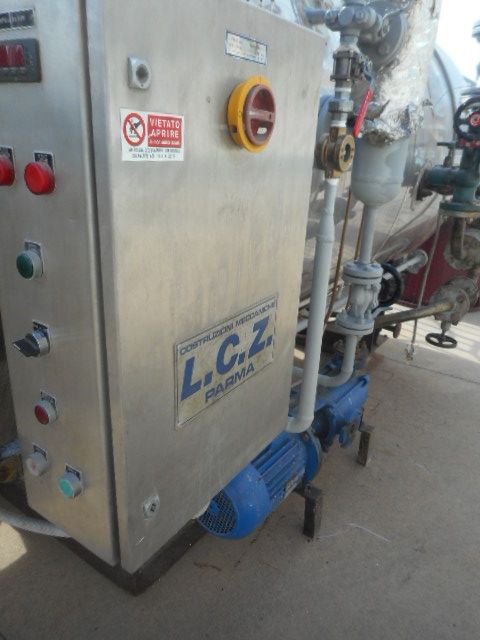 Steam boiler 1500 Kg
