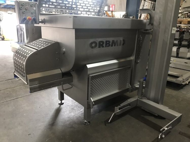 Orbmix 900 standard Twin Shaft Paddle Mixer with Loader