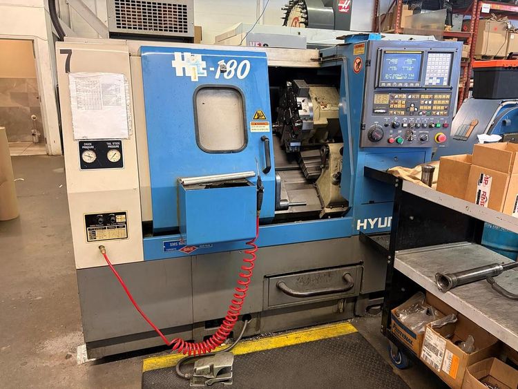 Hyundai Fanuc Series Oi-T  5,000 RPM HIT-180 2 Axis