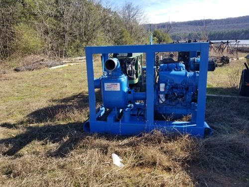 Thompson 6-Inch HT Skid Mounted Jet Pump