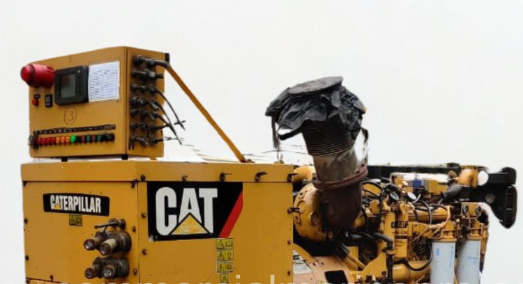 Caterpillar C18 Marine Genset 562 kVA