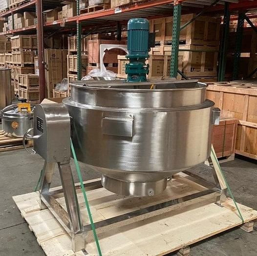 Jacketed Mixer Cook Kettle Electric