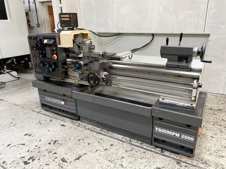 Colchester Engine Lathe 2500 RPM TRIUMPH VS2500 x 1250mm