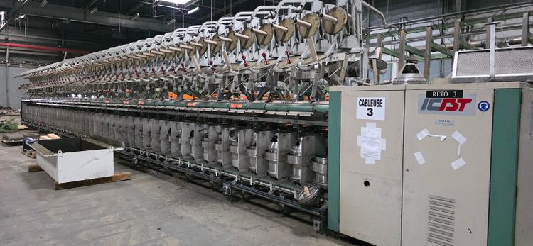 Icbt Cabling machine for carpet yarn