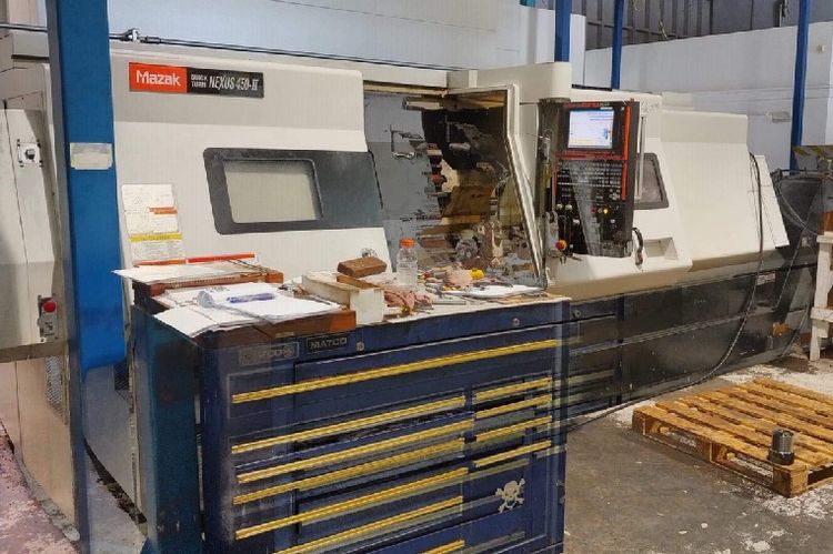 Mazak Mazatrol Matrix 2006 2000 RPM Quick Turn Nexus-450 II 2 Axis