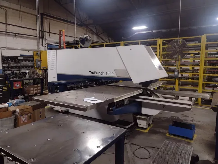 Trumpf TruPunch 1000 CNC Punching Machine 22 T