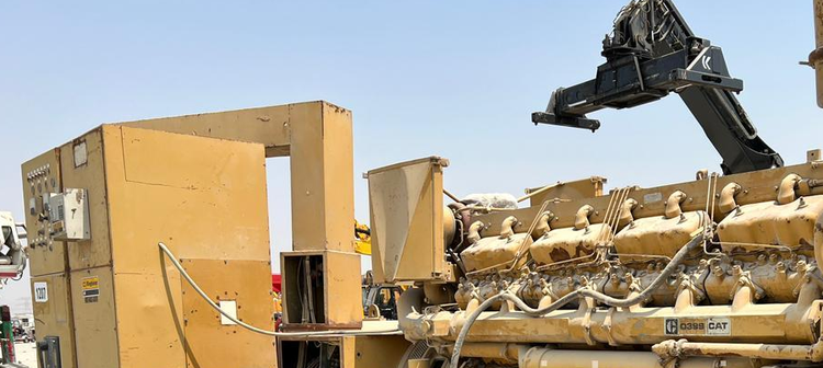 CAT D399 PC Diesel Generator 1063 kVA