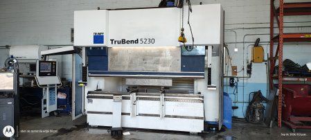 Trumpf TRUBEND 5230,6-AXIS,HYDRAULIC CLAMPING 253 TON