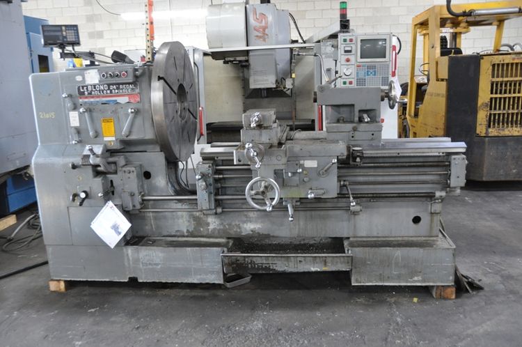 Leblond REGAL SLIDING GAP BED LATHE 400 RPM 24" Regal 9" Hollow Spindle