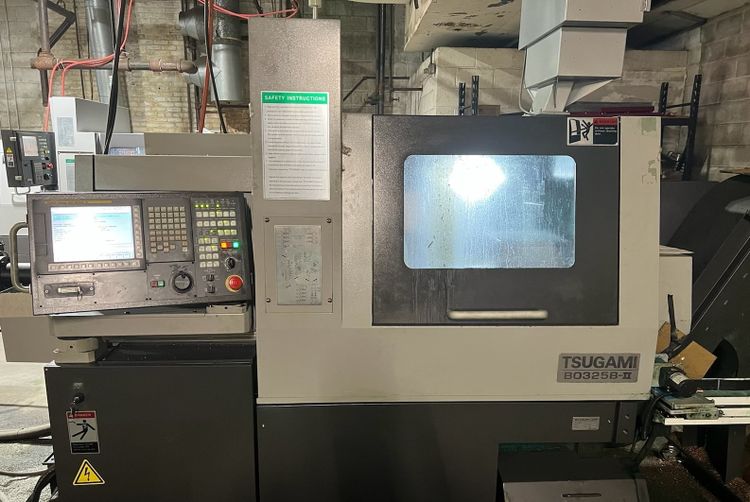 Tsugami FANUC 32-i MODEL B CNC CONTROL 8,000 RPM B0325B-II 7 Axis