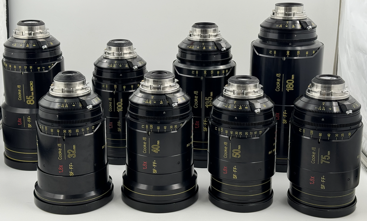 Cooke FF Anamorphic/i 1.8 Lens Set