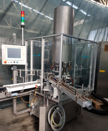 Groninger KVK 106 Automatic capping machine for bottles and tubes groninger