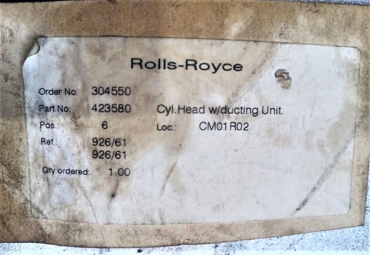 Bergen, Rolls Royce || BERGEN C25:33P MARINE ENGINE SPARE PARTS AVAILABLE ||