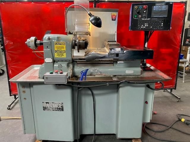 Omniturn OMNITURN CNC Lathe Hardinge HC Variable Harding HC CNC 2 Axis