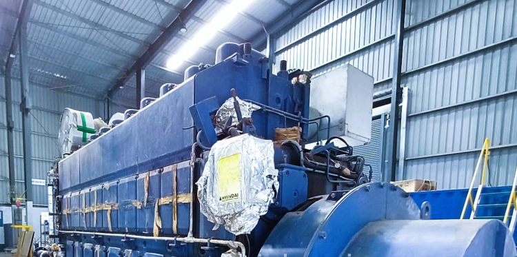 Hyundai Himsen 8H25/33P Marine Engine 2320 kW at 900 RPM Number of cylinders: 8