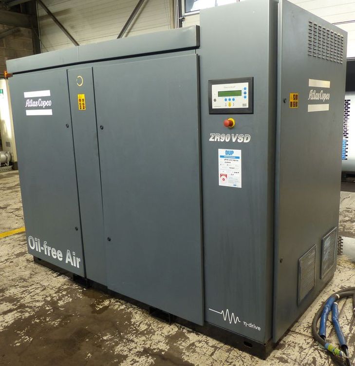 Atlas Copco ZR90VSD Max. pressure    10,40 bar