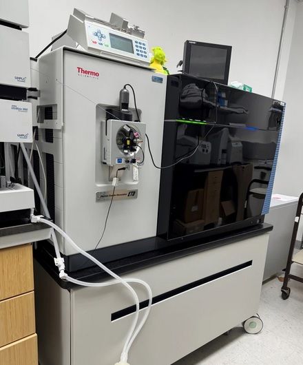 Thermo Orbitrap Fusion Lumos Mass Spectrometer with ETD, and FAIMS Pro