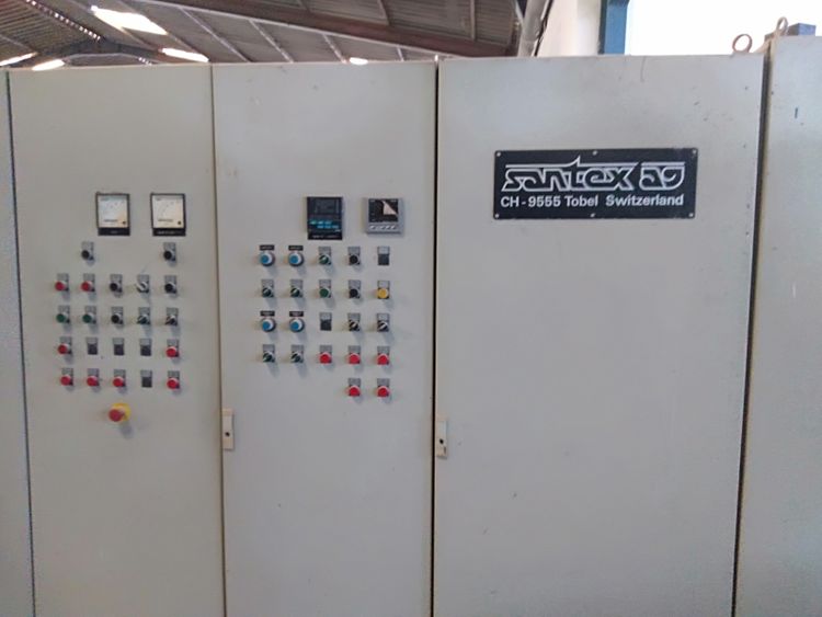 Santex thermobonding oven with calender and cutting machine