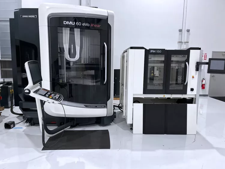 DMG Mori DMU 60 eVo Linear w PH150 5 Axis