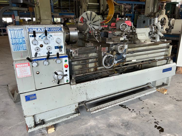 Sharp Engine Lathe 2000 RPM 1660C