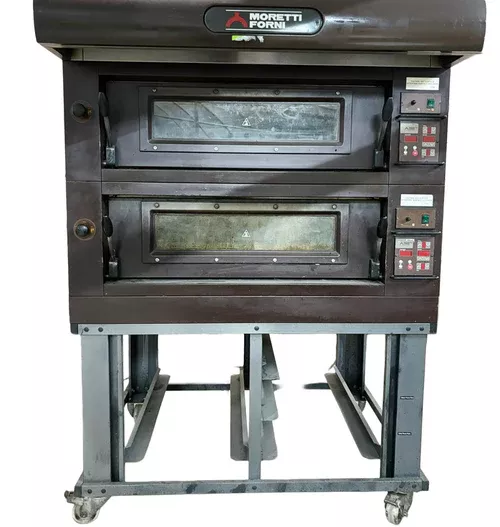 Moretti Forni AHC18BULX Electric Deck Oven Without Proofer