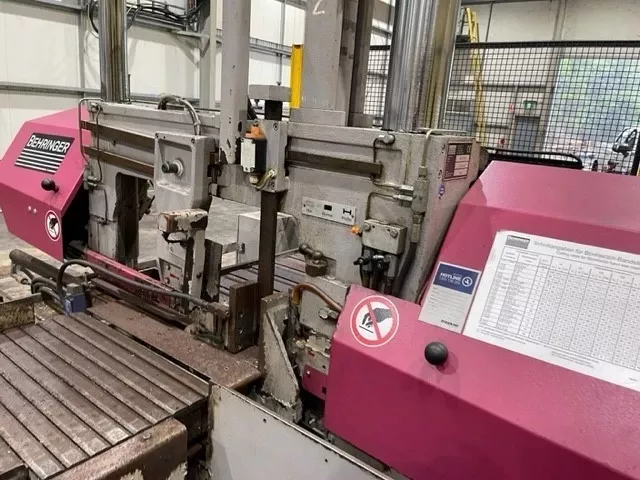 Behringer HBP 313A Bandsaw CNC control