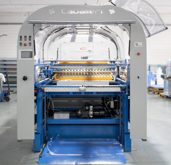 Fonderie Cavalleri & C 1.200 mm Syncro Sheeter Mdl CT14 of year  2021 - all papers up to 250 gsm & films