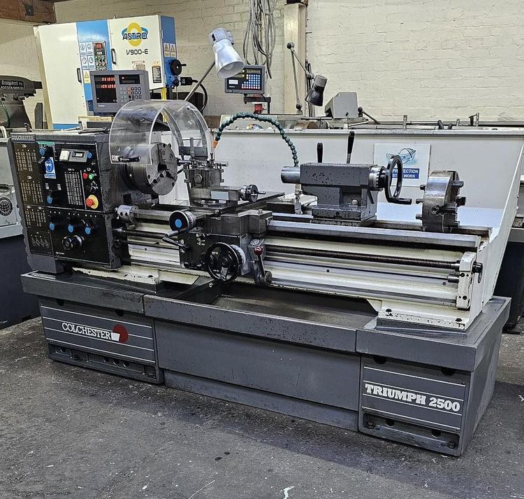 Colchester Engine Lathe 2500 RPM TRIUMPH VS2500 x 1250mm